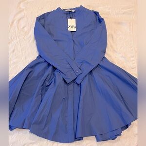 Blue Zara Dress Size M